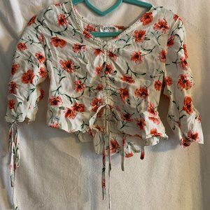 STORIA Size Small Flower Blouse